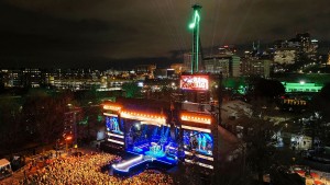 Nashville’s “Big Bash” lit with Robe