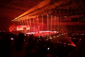 Claypaky fixtures selected for World Table Tennis Grand Smash Singapore