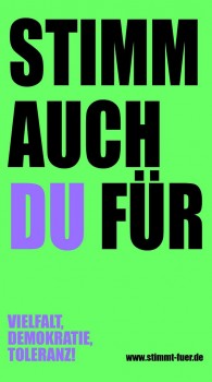 „Stimmt“-Kampagne des Forum Veranstaltungswirtschaft mit neuen Motiven zur Bundestagswahl 2025