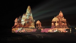 Christie HS Series transforms Khajuraho Temples with light and sound show