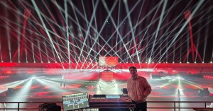 Claypaky fixtures used at Bahrain’s celebration of football team’s Arabian Gulf Cup win