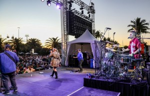 ACT Productions and IPS light Orange Bowl Halftime Show and Fan Fest with Elation
