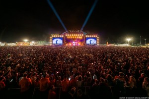 Concept K lights Solidays main stage with 100 Elation SOL I Blinders