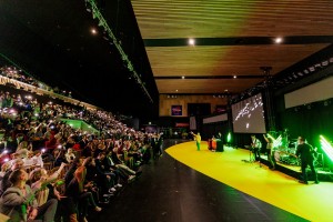Minigigs and Martin Audio turn sports arena into gala awards and party venue
