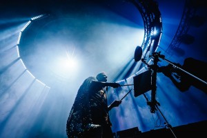 Mobileye party event lit with Robe Tetras